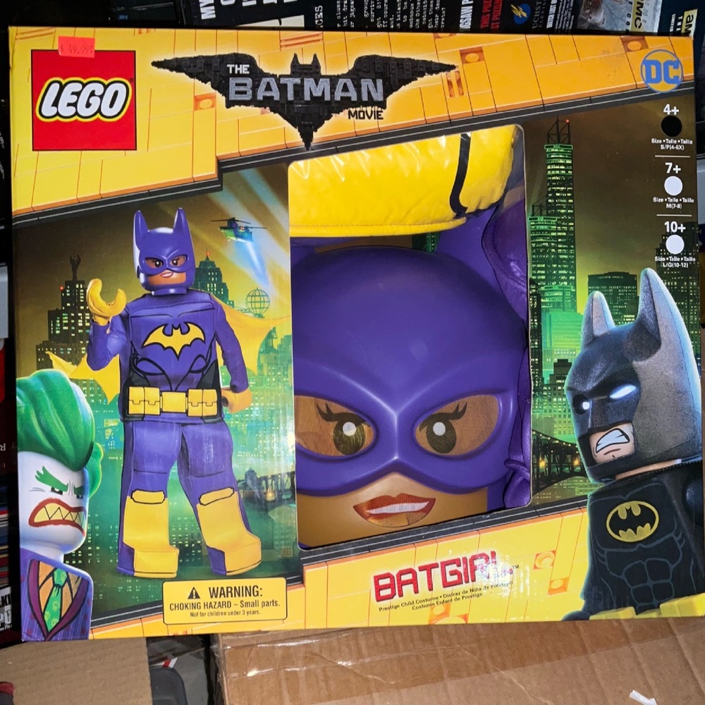 Lego BATGIRL costume new in box